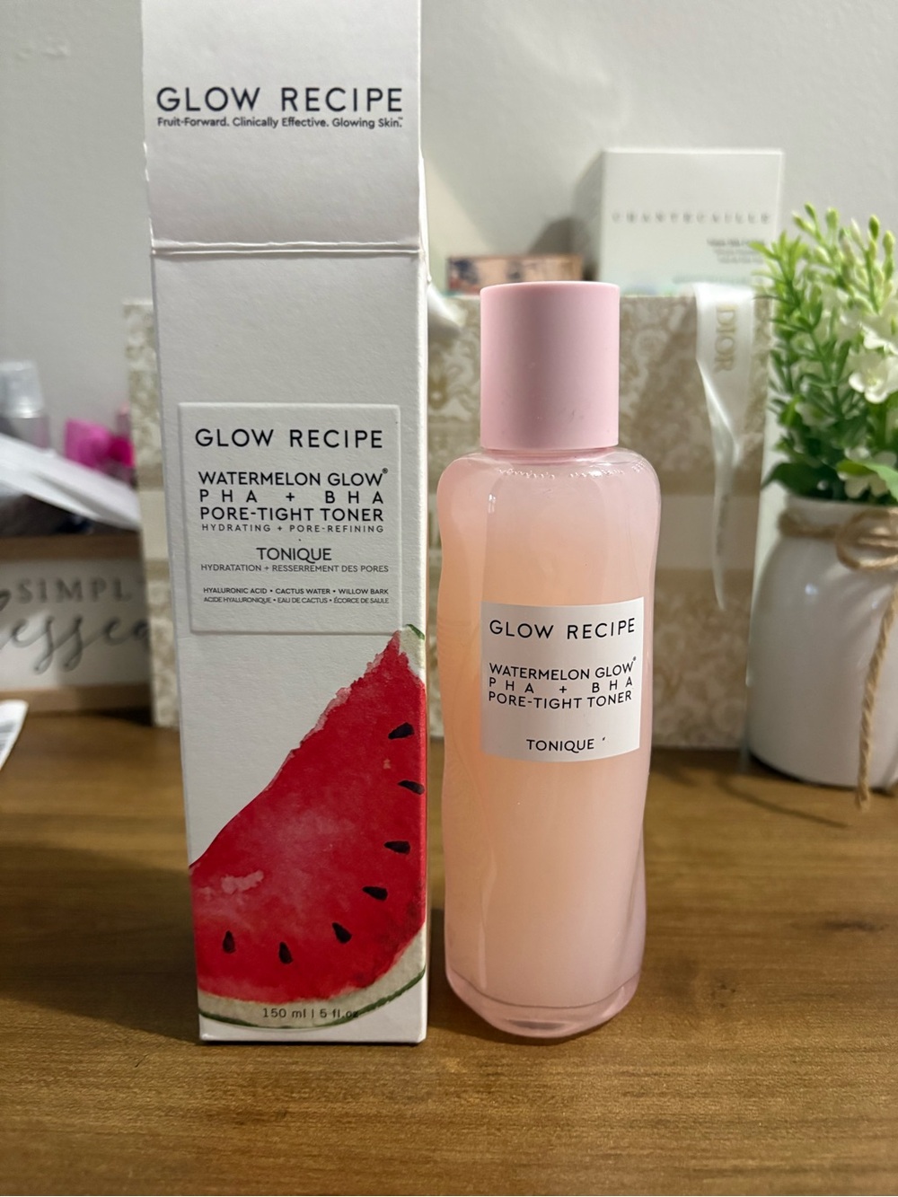 Glow Recipe Watermelon Glow PHA+BHA Pore-Tight Toner Full Size 5oz NIB